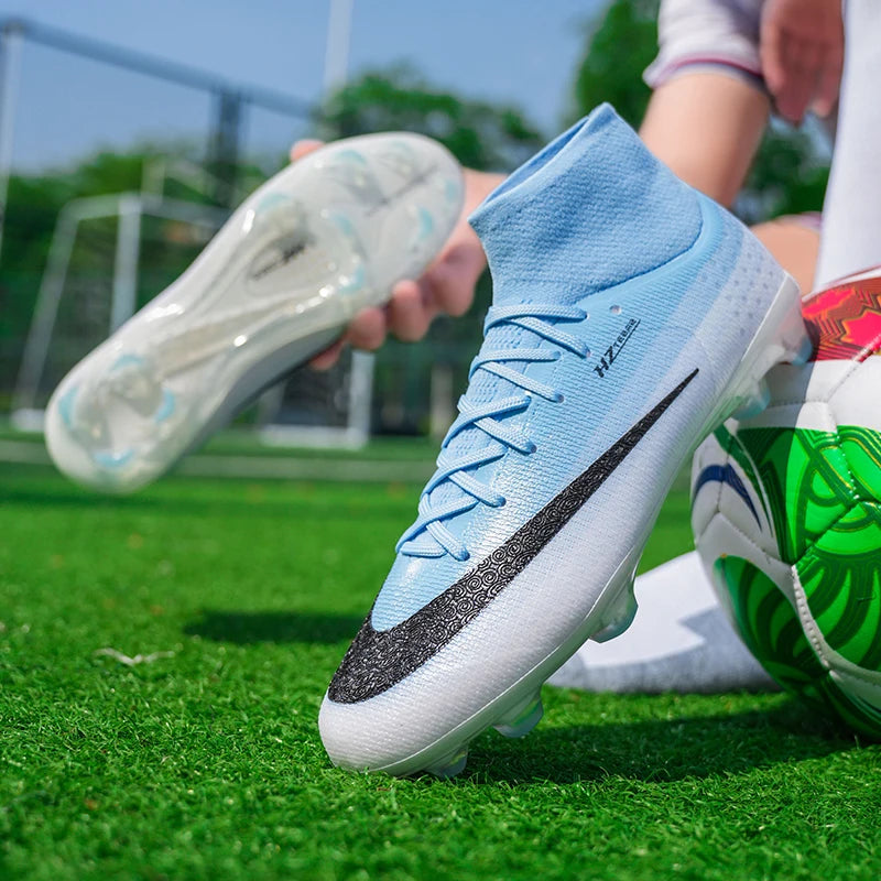 New Men Soccer Shoes Hot Sale Football Boots Women Unisex High-quality Futsal Professional TF/FG Sneakers Cleats Ultralight