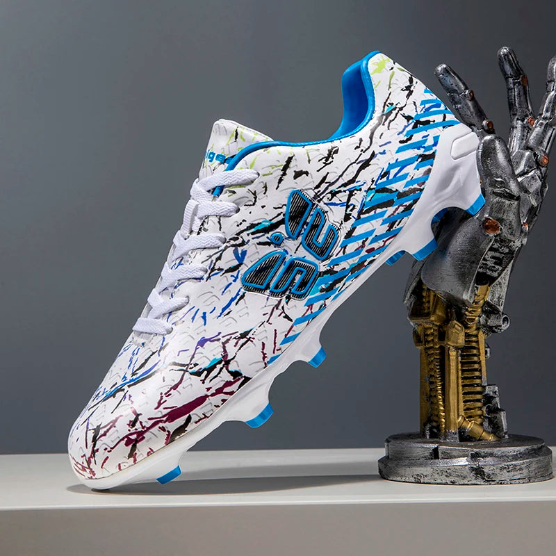 Trendy Turf Football Boots In Modern Design, Wear-resistant And Supportive. Professional Performance For Beginner