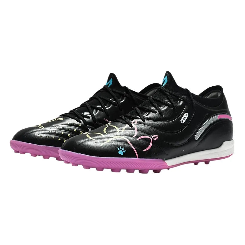 Kelme Adult Soccer Shoes Tf Shredded Spikes Professional Match Training Soccer Shoes Youth Indoor Anti-skid Shoes