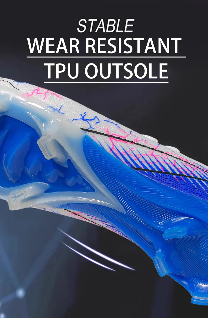 New Men's Football Boots Cleats Non-Slip Sneakers Training Soccer Shoes Top Quality FG Wholesale Drop Shipping Unisex Adult