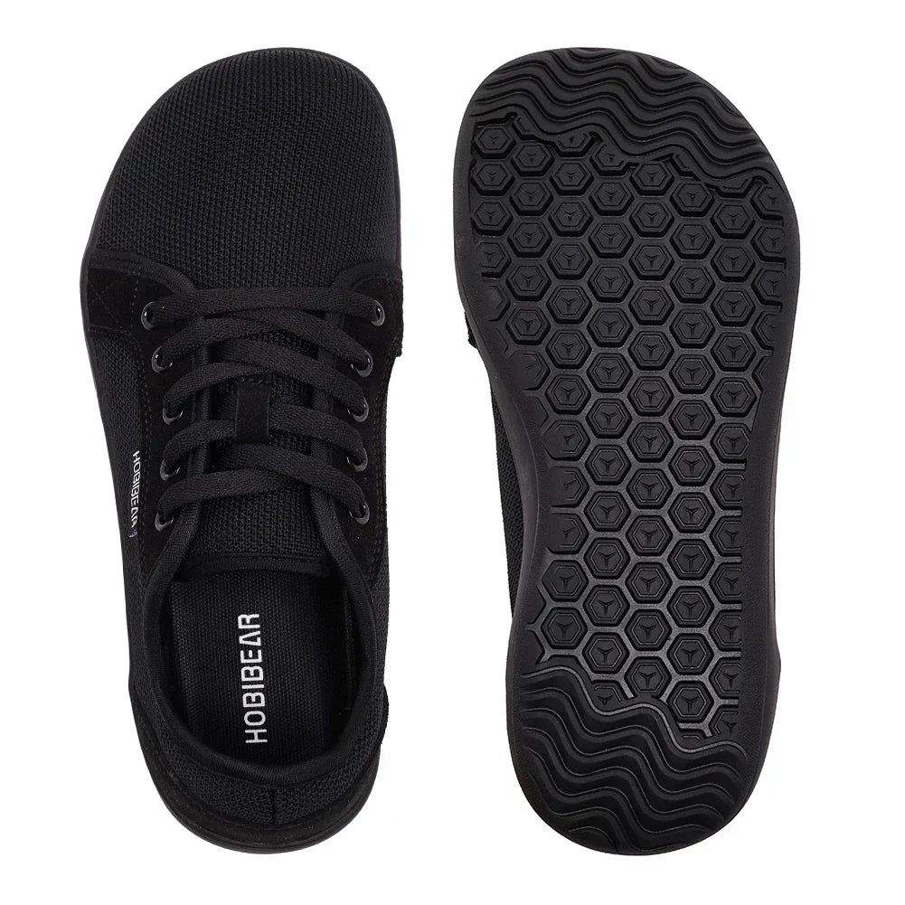 Unisex Wide Toe Barefoot Shoes for Men Women Outdoor Trail Running Minimalist Walking Shoes Lightweight and Breathable