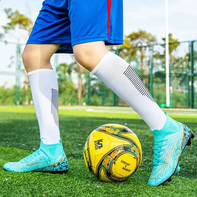 Outdoor Men Society Cleats Soccer Shoes Professional Football Shoes Indoor TF/FG Football Field Boots Fast Sneaker Non Slip