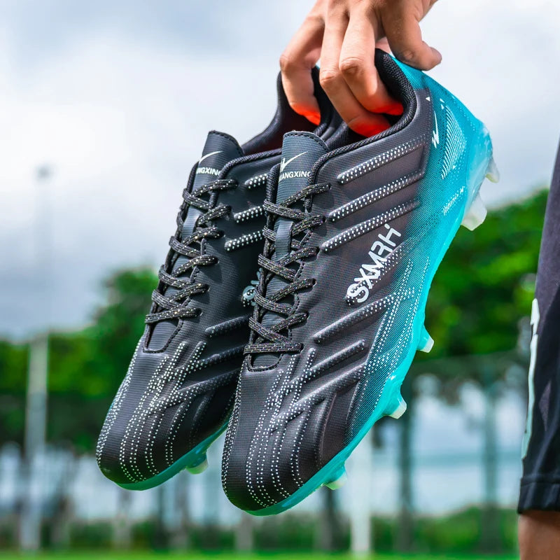 Double Star 2026 New AG Soccer Cleats Low-Top Ultralight Professional Training Outdoor Men's Football Boots Size 35-45