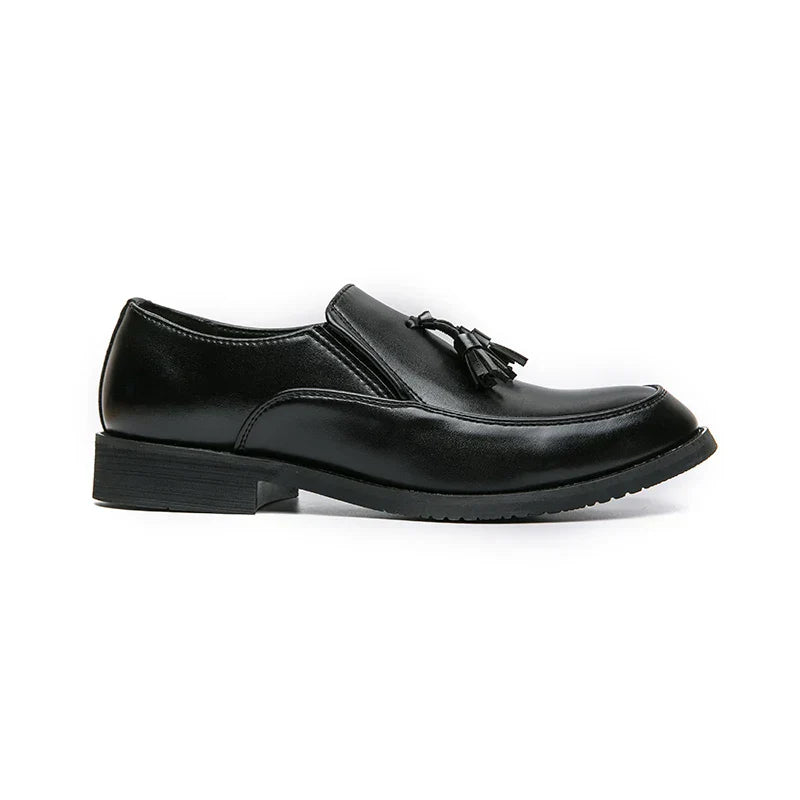 Luxury Designer Mens Business Formal Leather Dress Black Brand Casual Shoes Wedding for Men Office Luxury Flats Footwear Loafers
