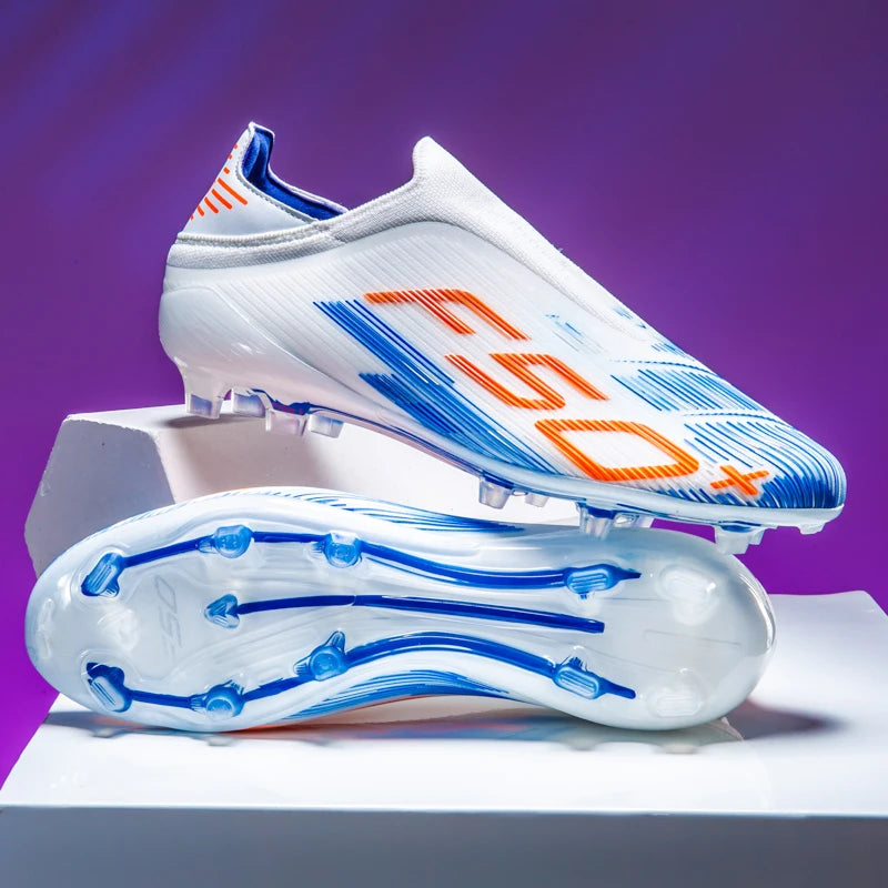 New Men's Soccer Shoes Grass Cleats Futsal Non Slip Indoor Ultralight Fg Turf Football Boots Sport Comfortable Adult Non-Slip