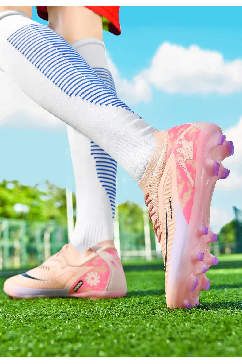New Men Professional Soccer Shoes Unisex Ultralight Football Boots Training Wholesale Breathable Indoor Futsal Drop Shipping