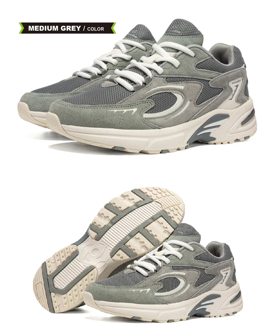 New Running Shoes Men Outdoor Fashion Lightweight Mesh Sports Shoes Male Casual Breathable Non-Slip Walking Shoes