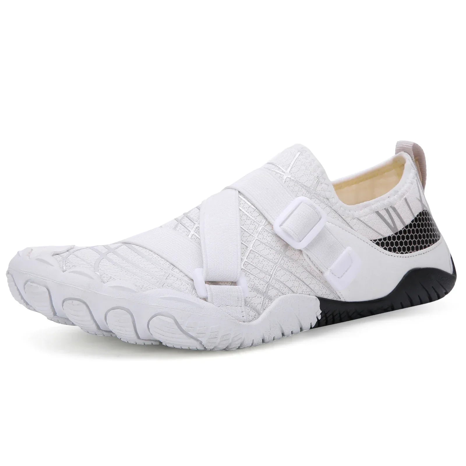 Men's Elastic Aqua Shoes Breathable Women Outdoor Wading Sneakers Quick Dry Water Shoes for Diving Swimming