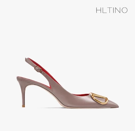 HLTINO Fahion Slingback Black Comfortable Women Summer Shoes Very High Heel Sandals 2025 Trend for Wedding Party Dress