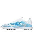 TF Football Shoes Kids Boys Girls PU Upper Durable Rubber Sole Anti-slip Wear-resistant Training Sneakers
