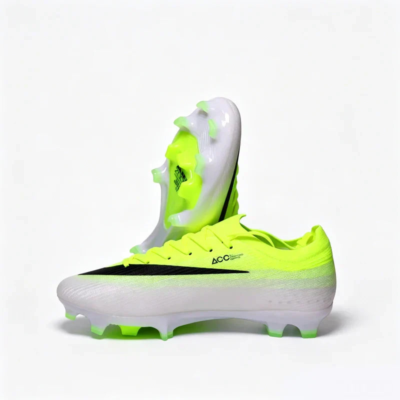 New Mens Football Boots Youth FG/TF Training Studded Fast Soccer Cleats Boys Non Slip Football Shoes Chuteira Campo 35-45
