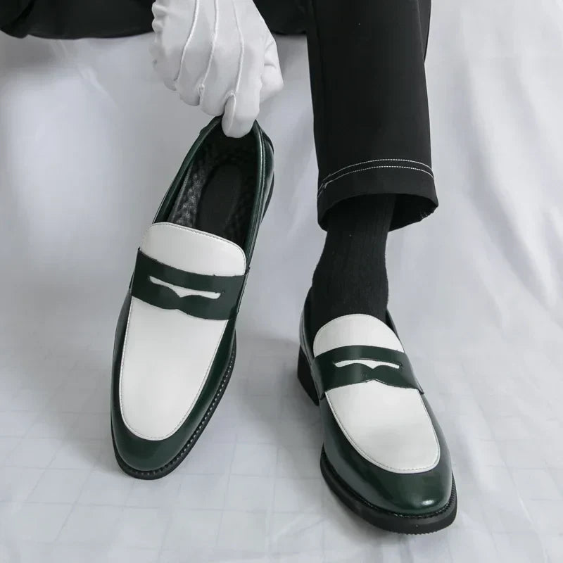 Men Shoes for Wedding Moccasins 2025 New Loafers for Men Breathable Man Slip on Flats Leisure Walk Driving Shoes Walking Shoes