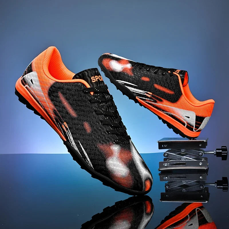 New Mens Outdoor Soccer Shoes Cleats Professional Football Shoes Kid Football Field Boots Comfortable Non-Slip Training Sneakers