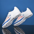 Men's football shoes TF nail outdoor sports shoes are wear-resistant, anti slip, durable rubber outsole