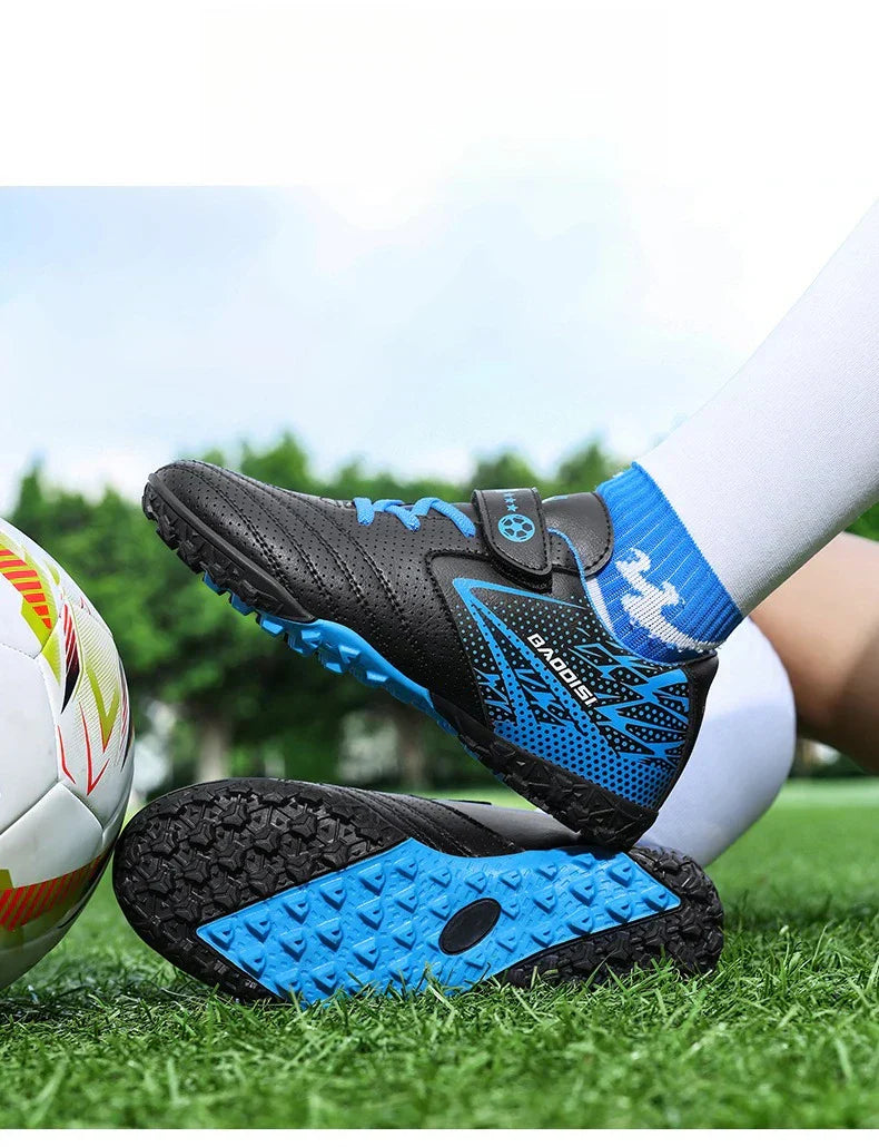 New Kids Soccer Cleats Athletic Outdoor FG Football Boots Boys Girls Training Sneakers AG Youth Soccer Shoes for Little/Big Kids