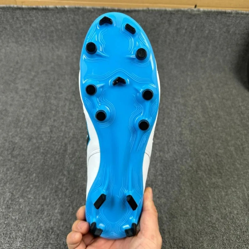 Classic Brand Football Shoes For Men Black White Soccer Shoes Mens Designer Leather Sport Shoes Man Anti Slip Football Shoe