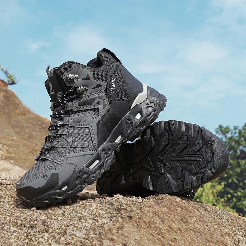 New Hiking Shoes Unisex Outdoor Sports Shoes Camping Boots Ladies Waterproof Walking Shoes Non-slip Professional Trekking  Shoes