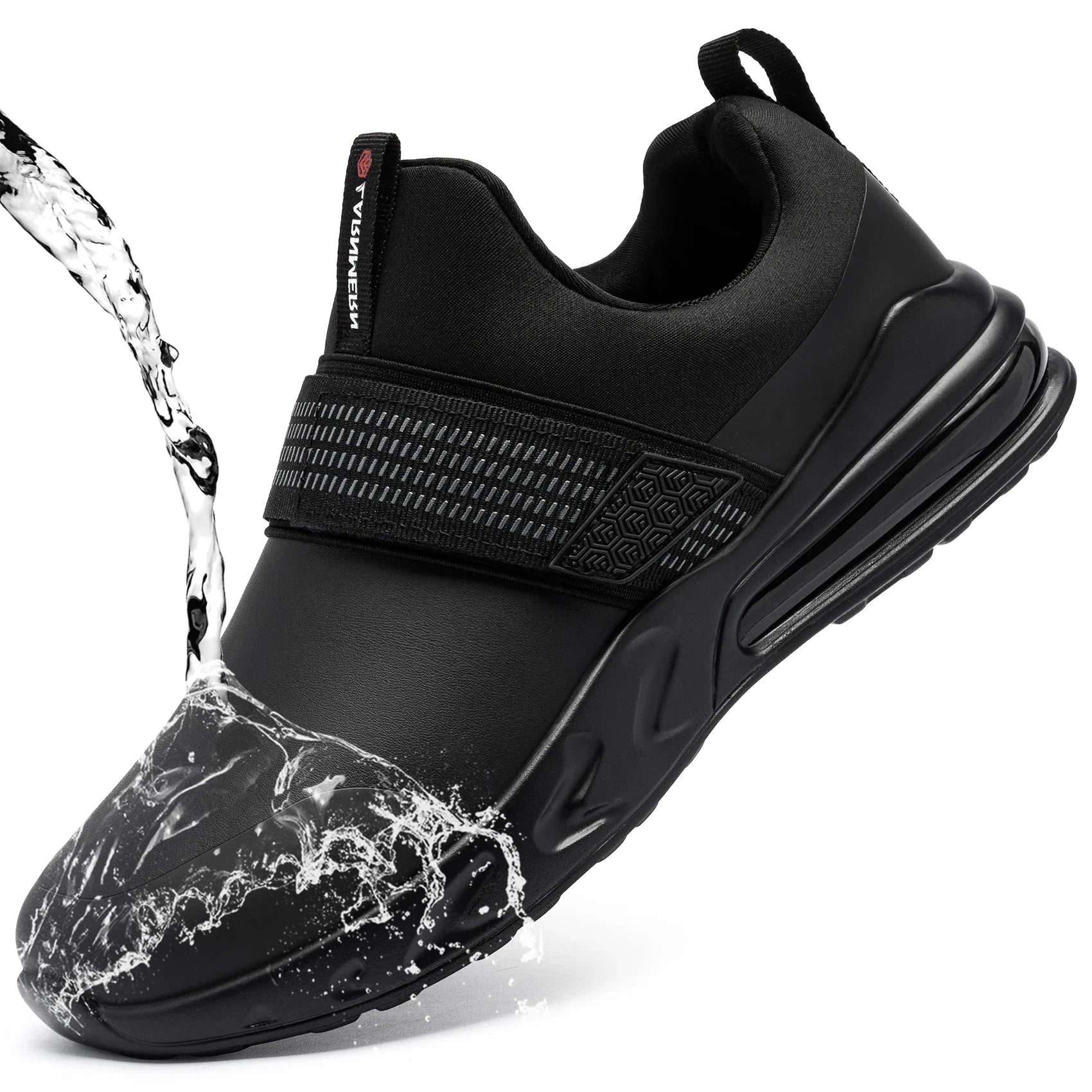 LARNMERN Chef Shoes for Men Kitchen Work SRC Slip Resistant Restaurant Shoe Food Service Waterproof Slip On Sneakers Shoes