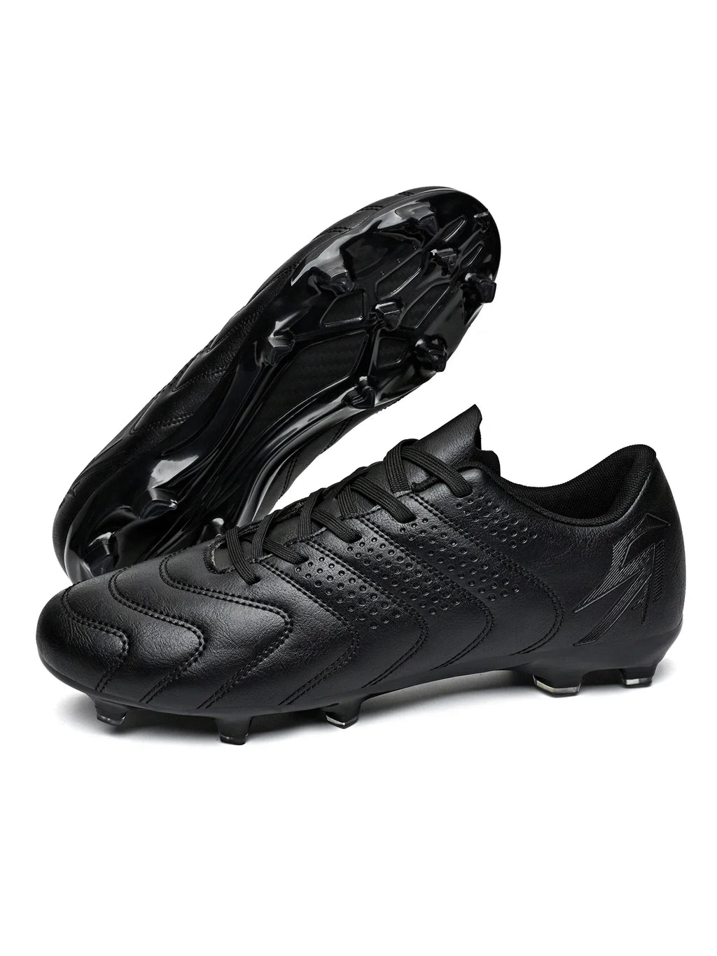 AG FG Athletic Soccer cleats PU Fabric Comfort Upper TPU Anti-slip Long Studs Sole Reliable Quality Adult Kids Training Shoes