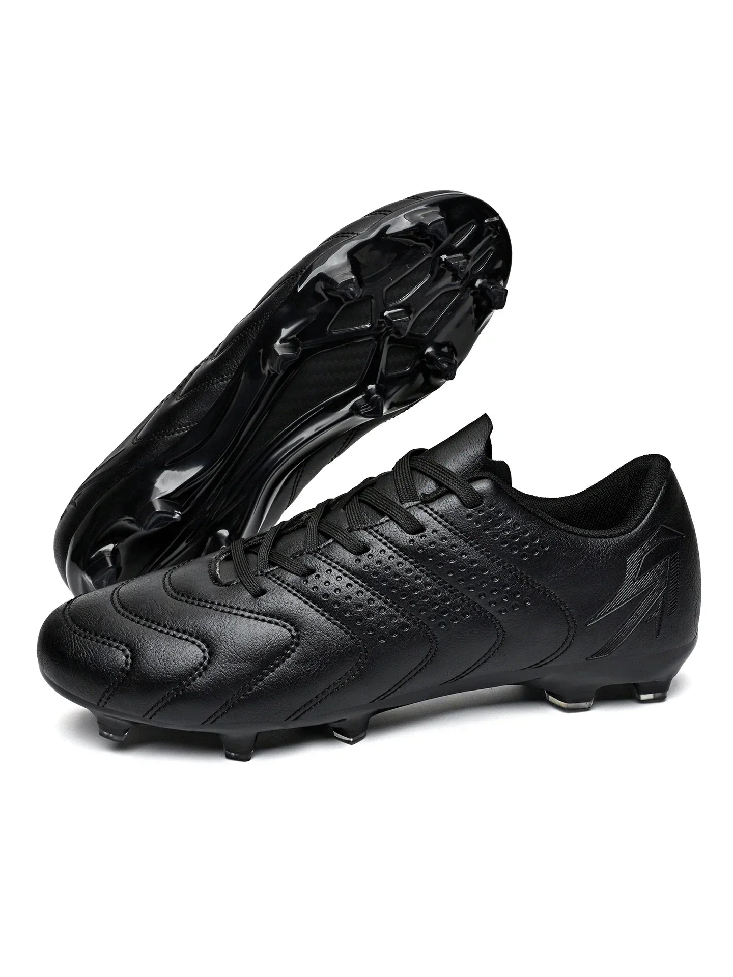 AG FG Athletic Soccer cleats PU Fabric Comfort Upper TPU Anti-slip Long Studs Sole Reliable Quality Adult Kids Training Shoes