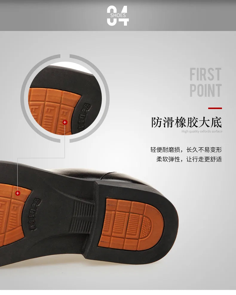 Autumn Increased 6 Cm Men Formal Shoes Hidden Heel Men's Wedding Oxfords Heighten Tall Male Dress Leather Footwear