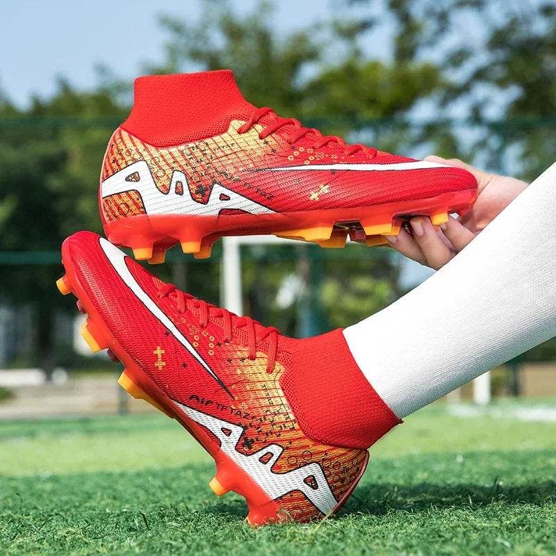 Men Soccer Boots Society Football Boots High Quality Comfortable Field Grass Indoor Training Casual Cleats Boy Football Shoes