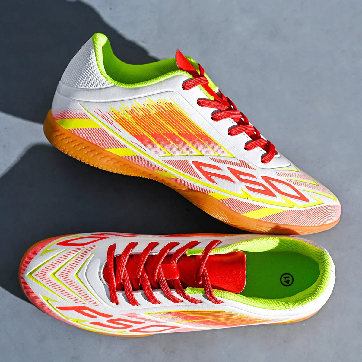 Men's special five-a-side IC indoor flat football shoes suitable for indoor breathable football shoes