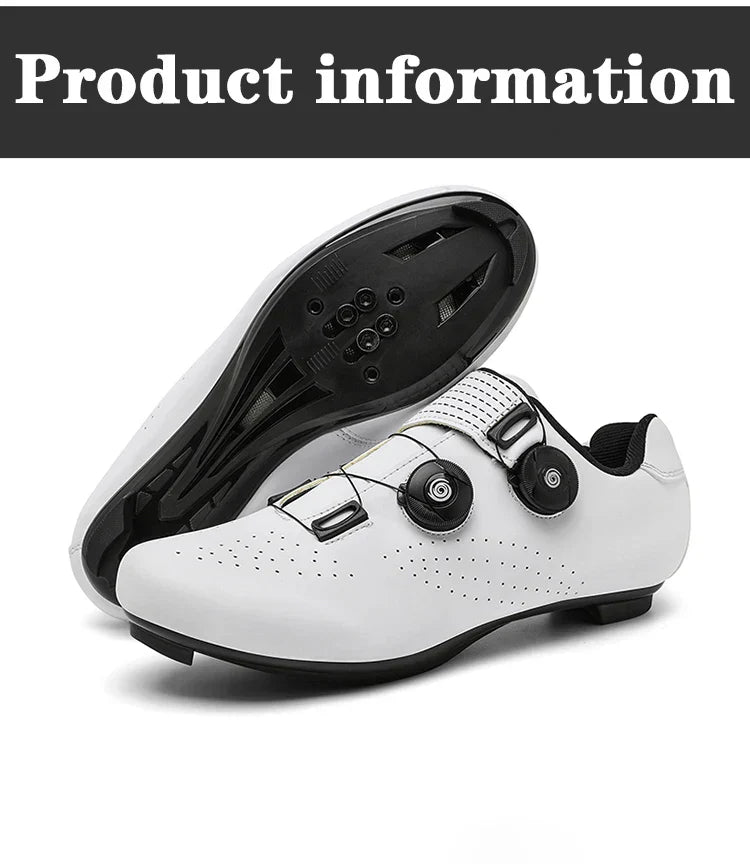 New Cycling Sports Shoes Men MTB Pedal Bicycle Shoes Women Lightweight Road Self-Locking SPD Racing Shoes Unisex Cycling Shoes