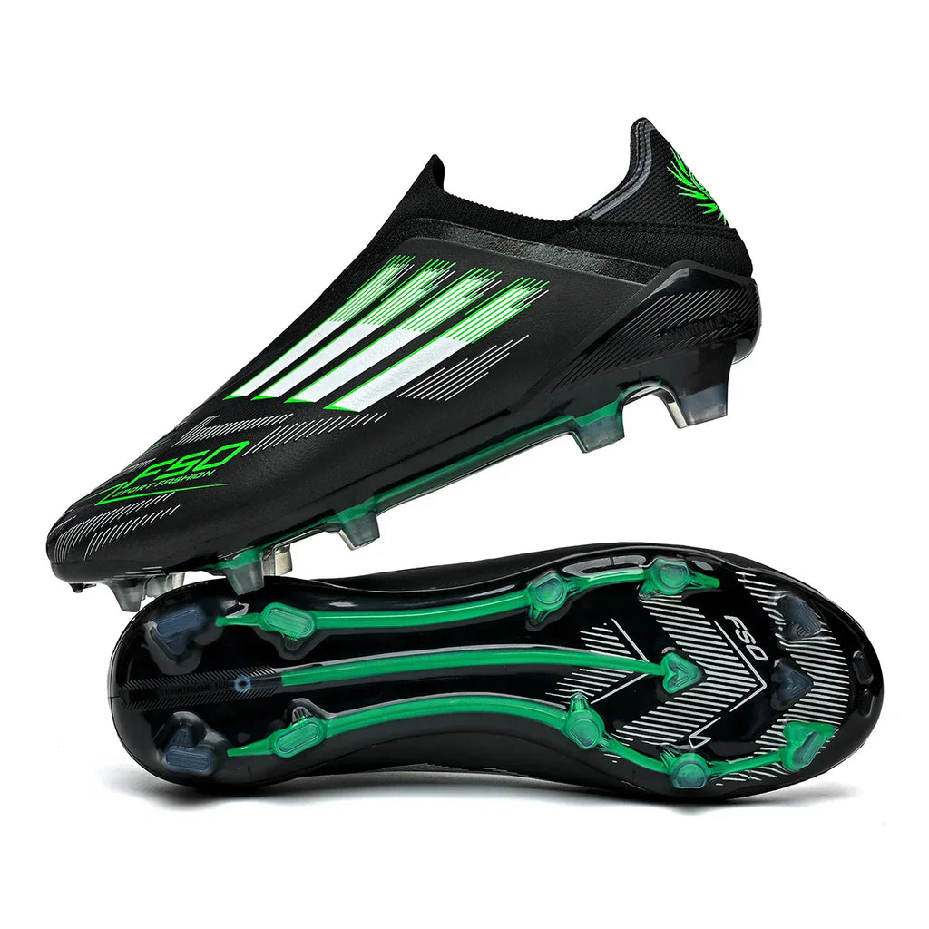 New Men Football Boots Training Match Sport Futsal Indoor Cleats Comfortable Adult Soccer Shoes Grass Ultralight Sport Non-Slip
