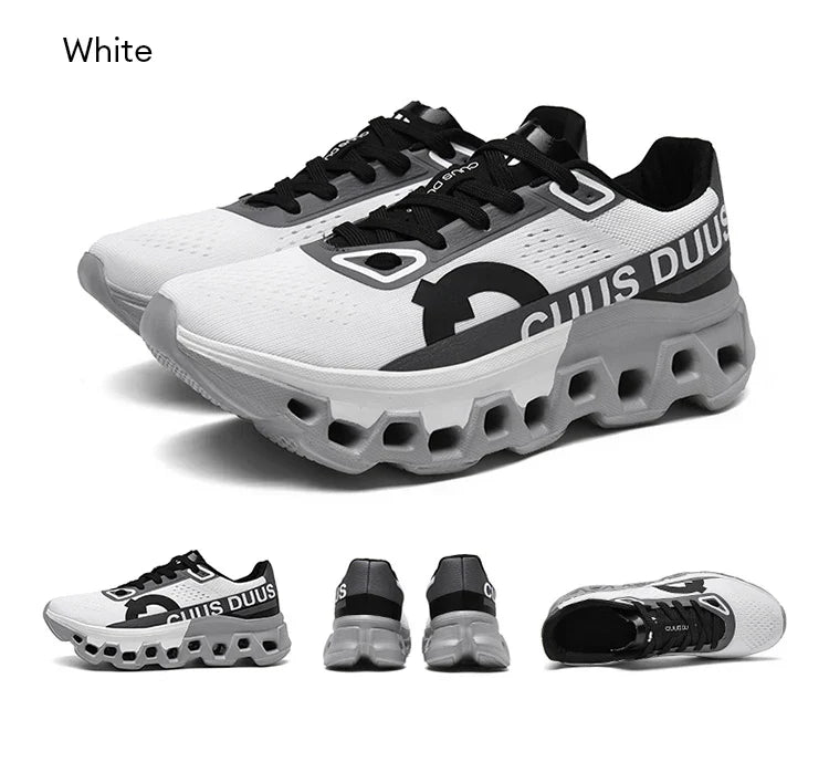 Men's Cushioning Running Shoes Lightweight Athletic Casual Sneakers Male Non-Slip Sports Shoes Outdoor Travel Walking Shoes