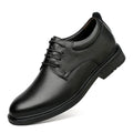 Wedding Men Leather Shoes Business British Formal  Elevator  Height Increase Insole 6CM Lift Plus Size 35-47