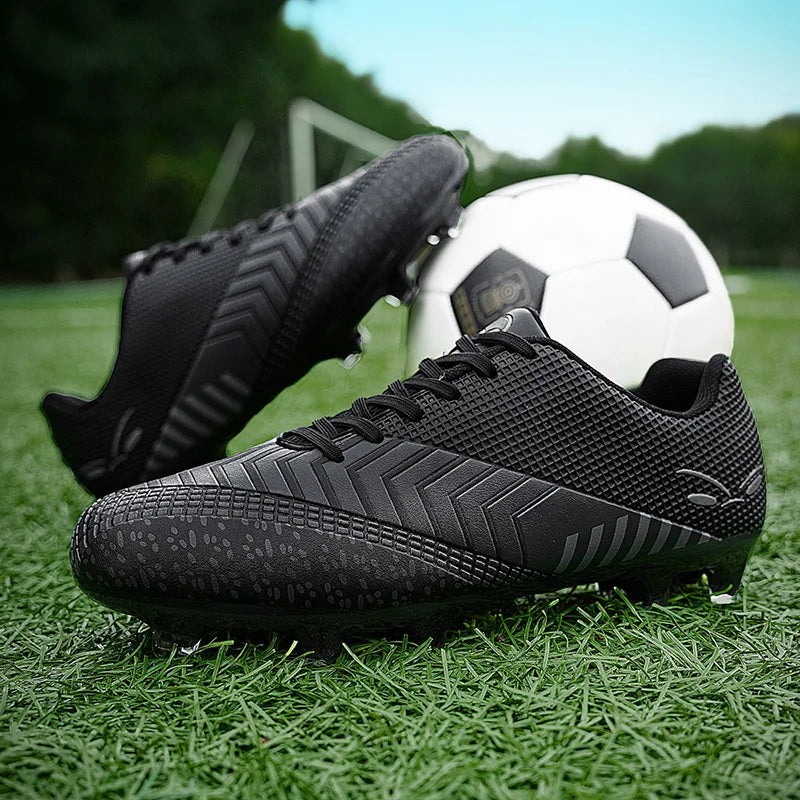 Anti Collision Soccer Cleats Simple Smooth Synthetic Upper Light Durable Flexible Sole Non Slip Grass Multi Scene Footwear