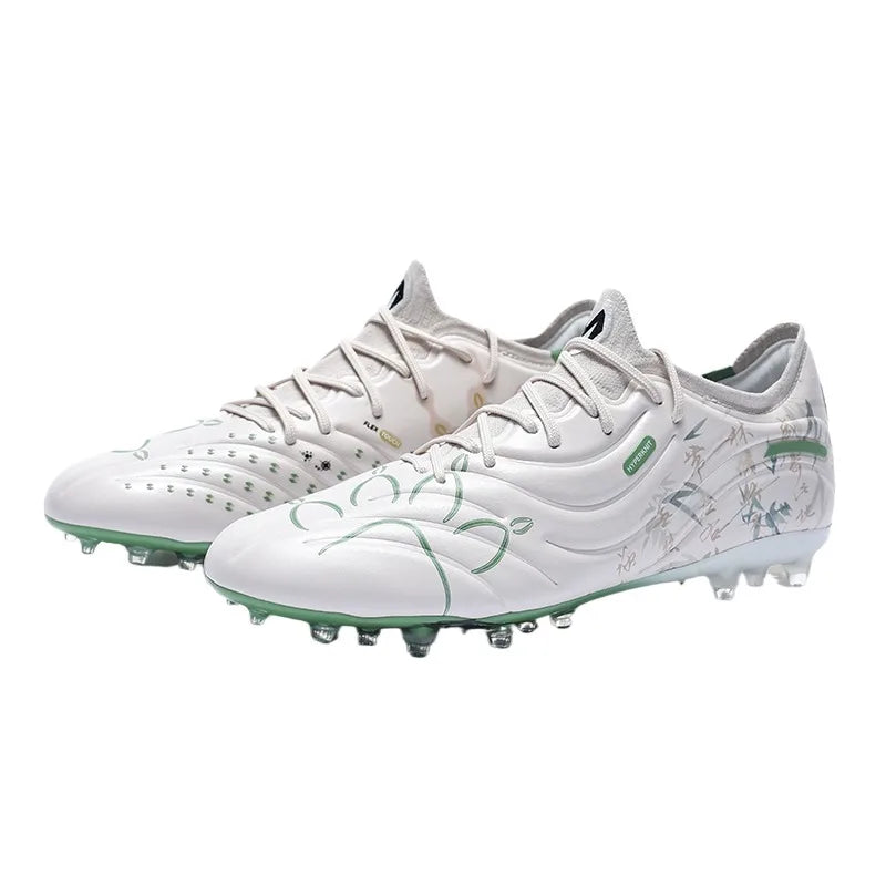 Men's Football Shoes Adult Mg Short Spikes Artificial Turf Training Football Boots Indoor Anti-slip Soccer Shoes
