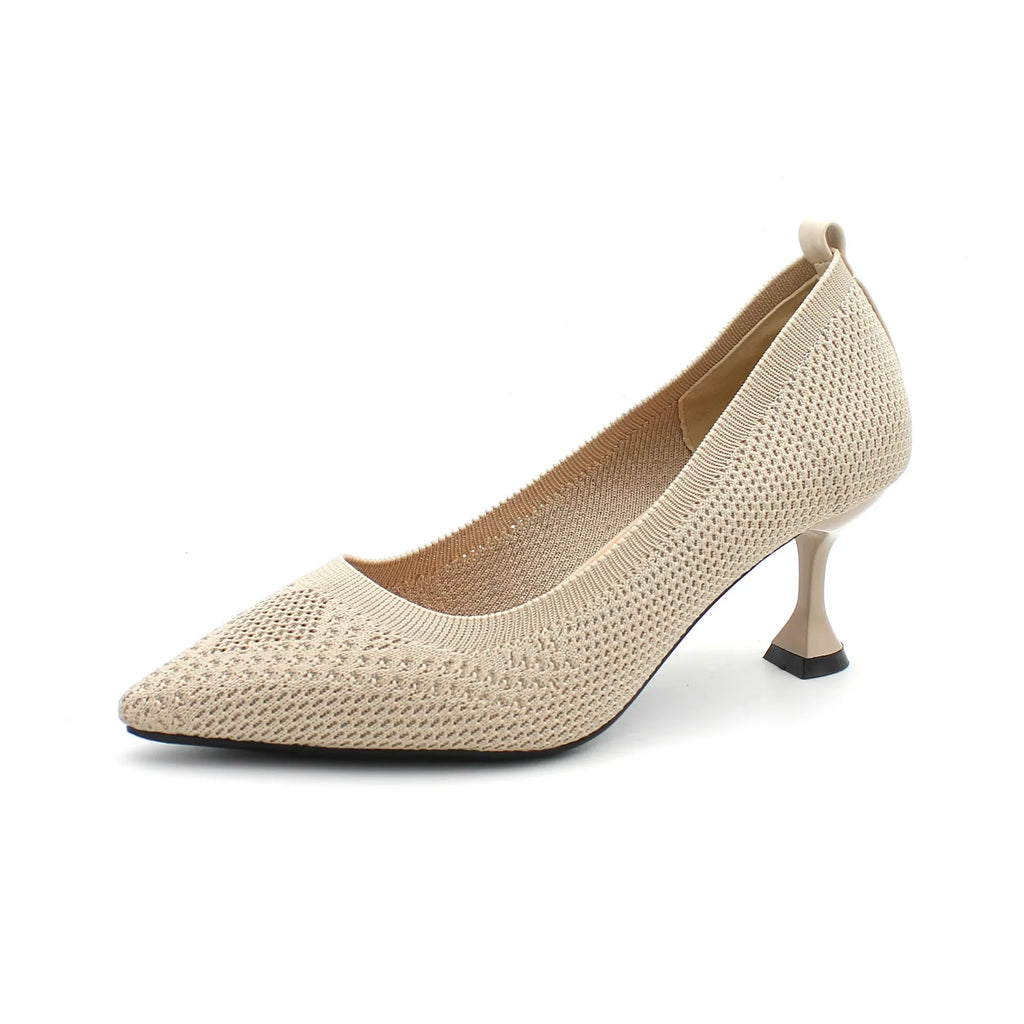Women Pumps Summer Shoes Thin High Heels Sexy Pointed Toe Slip-on Wedding Party Brand Fashion Shoes For Lady Female Mujer