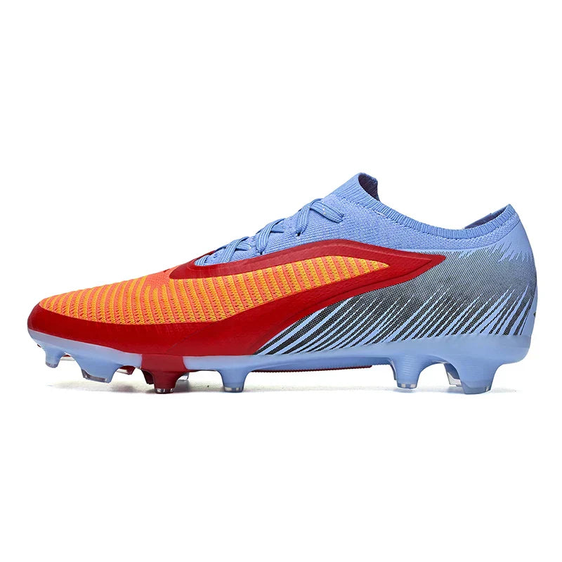 New Football Shoes Professional Low-top Soccer Field Cleats Outdoor Breathable Athletic Spikes Youth Boys Football Shoes Unisex