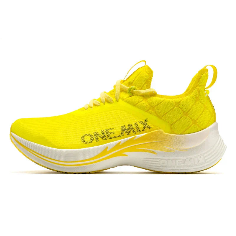 Original Carbon Fiber Running Racing Shoes Professional Marathon Ultra-light Rebound Damping Trail Sport Road Sneakers