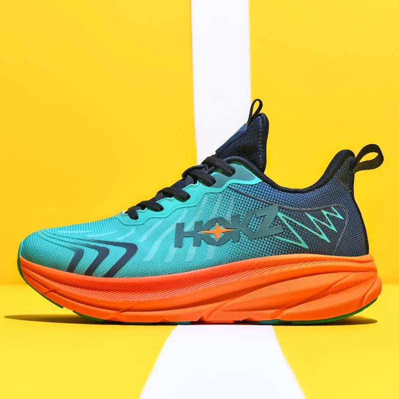Men Running Shoes Off-road Shoes Outdoor Sneakers Mesh Trainer Race Luxury shoes Breathable Cushioning Couple Non-Slip Fashion