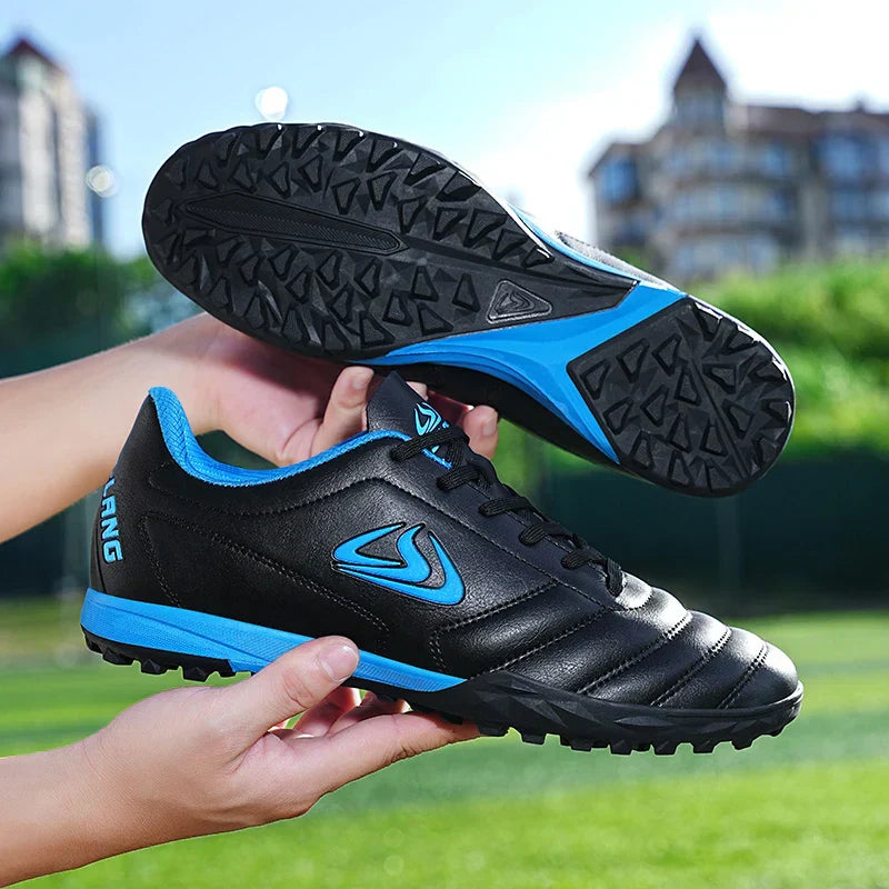 New Men Football Boots Futsal Soccer Shoes TF FG Grass Cleats Comfortable Outdoor Training Shoes Match Breathable Sport Indoor