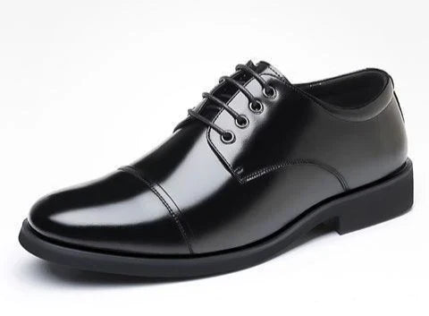 Round Toe Lace Up Business Social Shoe for Men Casual High Quality Fashion 2025 Style New Spring Autumn Dress Loafers Shoes Man