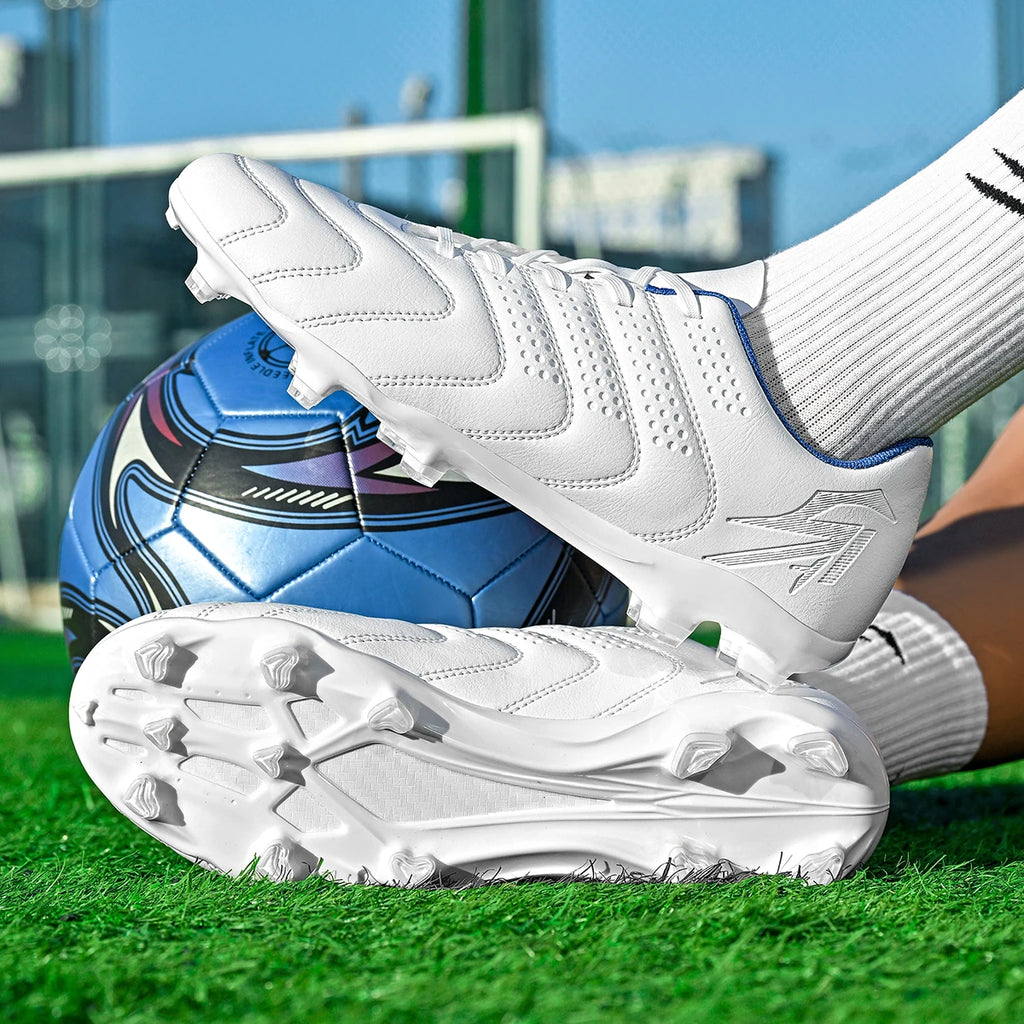 Professional Men's Football Shoes New AG Long Nail Anti slip Adult Breathable Classic Sports Football Shoes