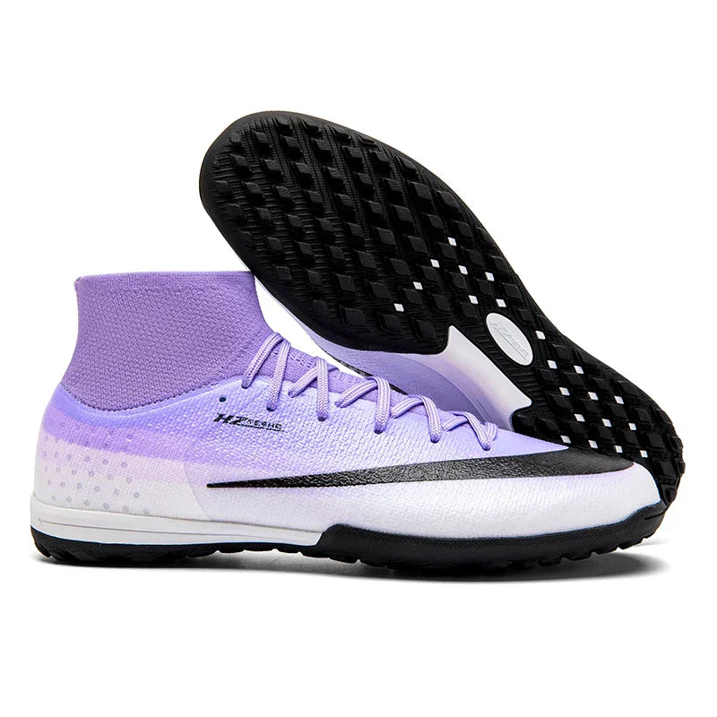 New Men Football Boots Women Professional Soccer Shoes Hot Sale TF/FG Sneakers Unisex High-quality Futsal Cleats Ultralight