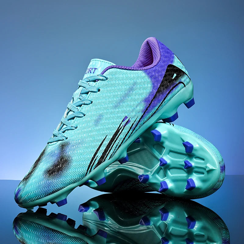 New Mens Outdoor Soccer Shoes Cleats Professional Football Shoes Kid Football Field Boots Comfortable Non-Slip Training Sneakers