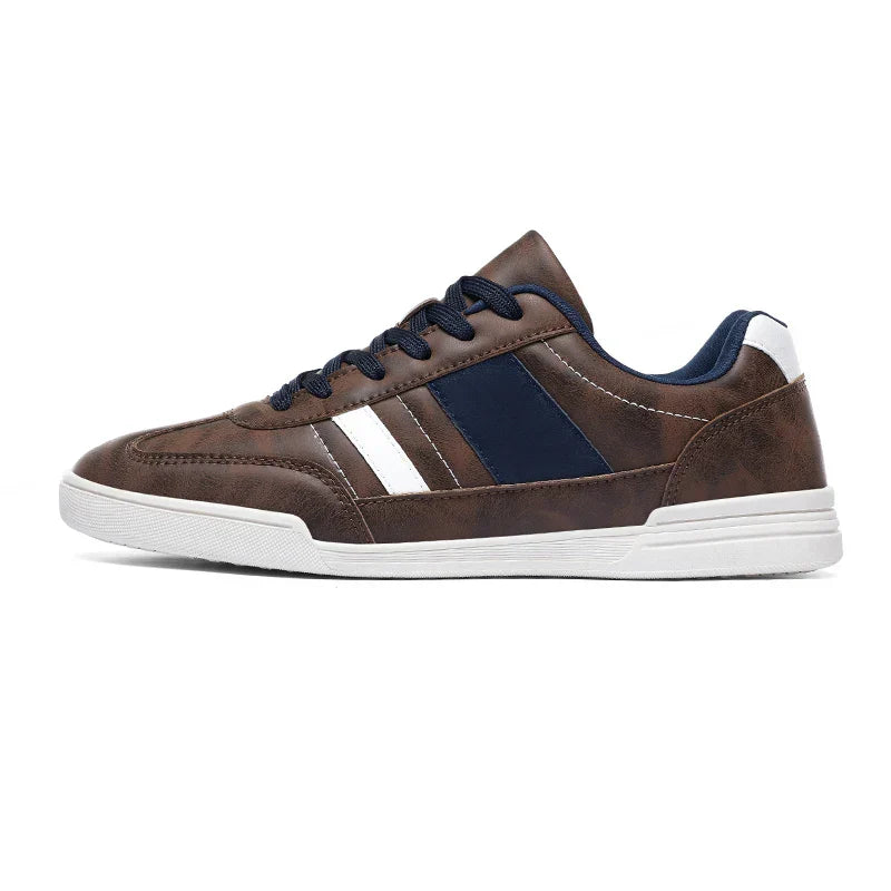 New Men Shoes Flats Walking Leather Casual Shoes Men Barefoot Wide-toed Shoes Wider Toe Casual Sneakes