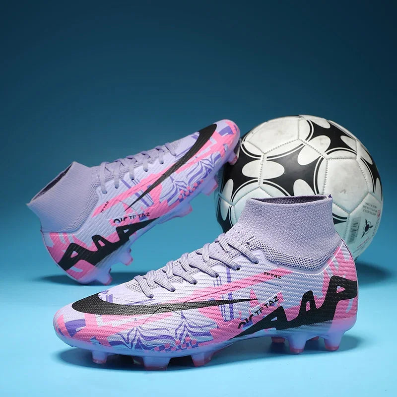Men Soccer Boots Society Football Boots High Quality Comfortable Field Grass Indoor Training Casual Cleats Boy Football Shoes