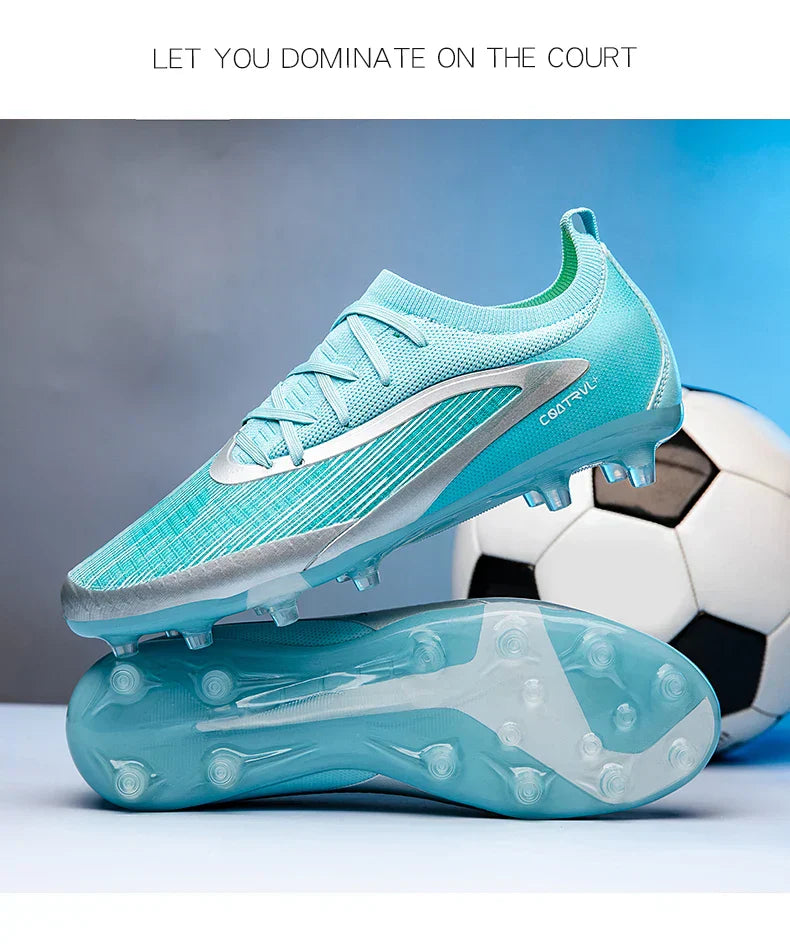 New 2026 Men Soccer Shoes Kids Cleats Grass Adult Professional Football Boots Ultralight Non-Slip Boys Training Soccer Boot
