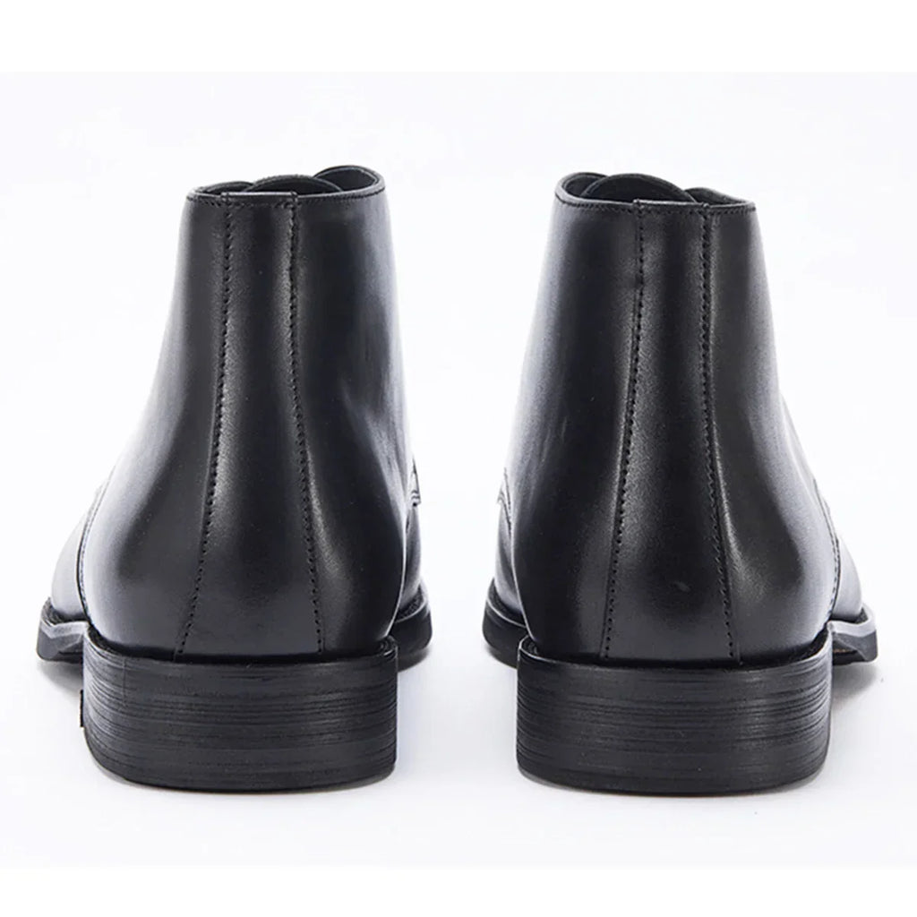 Calf Leather Men's Western Ankle Boots - Comfortable in Stock Chelsea Riding Boots for Men