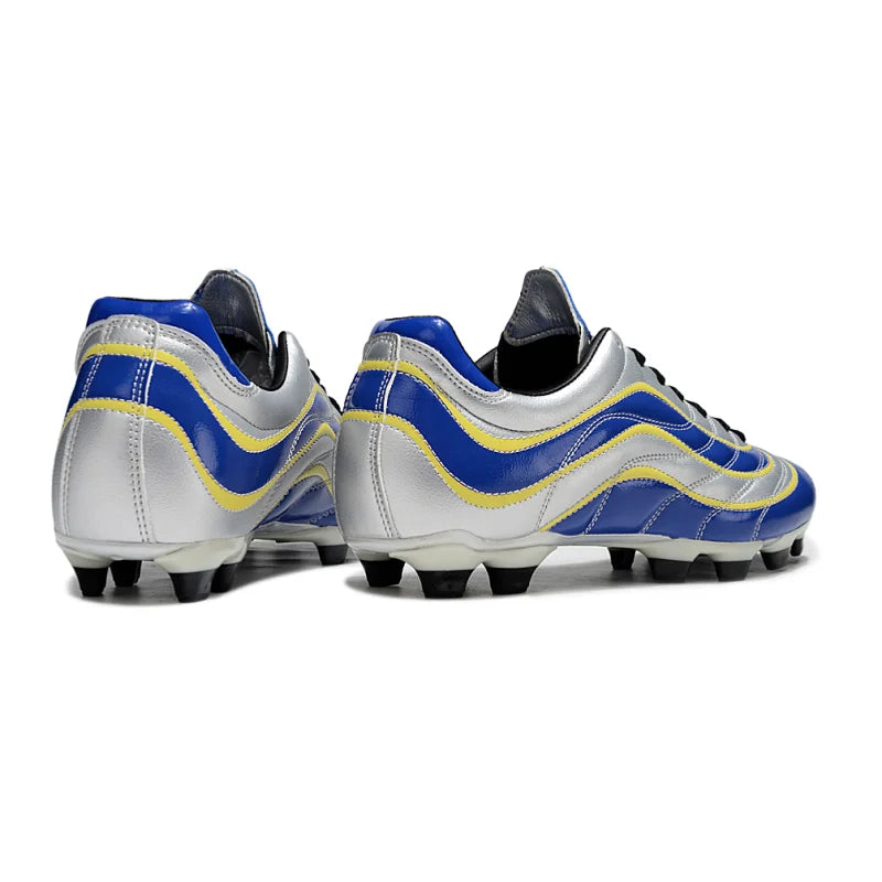 New Men Football Boots Sneakers Soccer Shoes Cleats Long Spikes Ultralight Match Breathable Indoor TF Training Drop Shipping