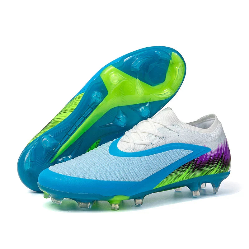 817 Mens Soccer Shoes Ultralight Turf Soccer Cleats for Youth Sneakers TF/FG Training Football Boots Chuteira Campo 35-45