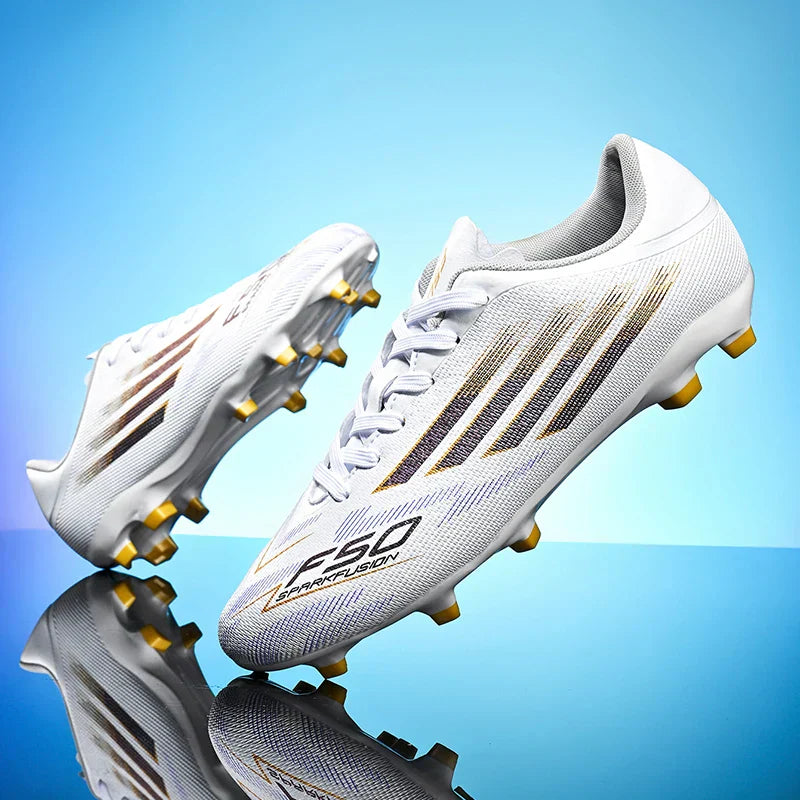 New Men Football Boots Professional Soccer Shoes Boys Sneakers Comfortable Match Ankle Non-Slip TF/FG Sports Shoes Unisex
