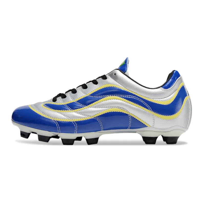 New Men Football Boots Sneakers Soccer Shoes Cleats Long Spikes Ultralight Match Breathable Indoor TF Training Drop Shipping